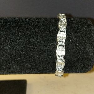 Flattened Chain Bracelet